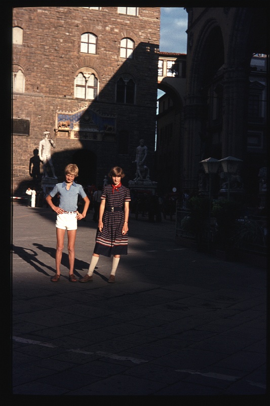 18.Florence jul 1977 Brigitte,Peter.JPG